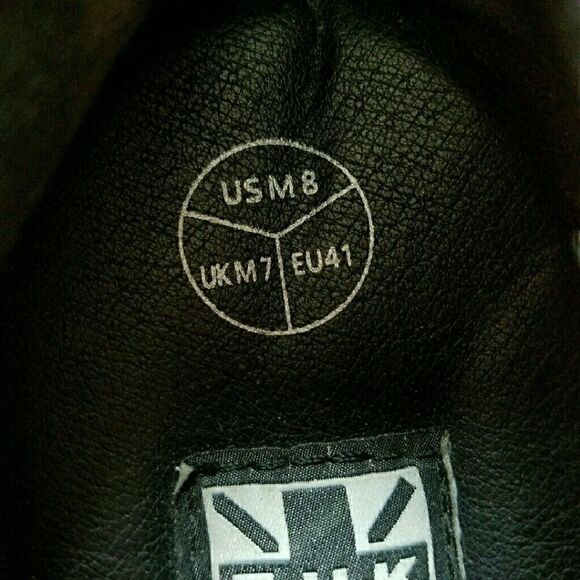 RARE Size 10 TUK Burgundy Punk Platforms - Picture 7 of 7